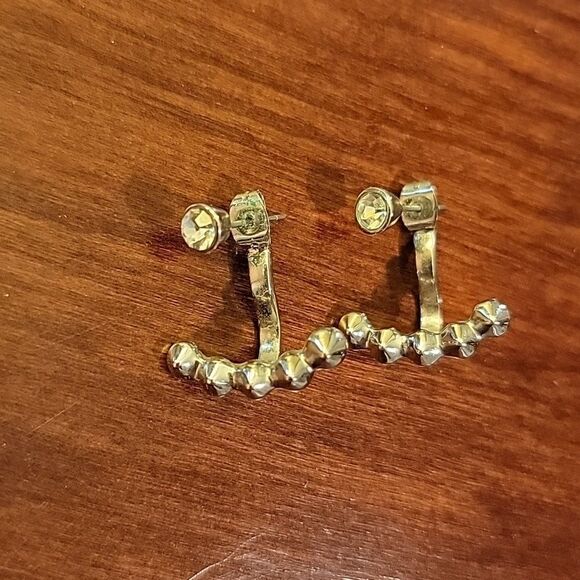 Silver drop earrings  - Picture 3 of 4